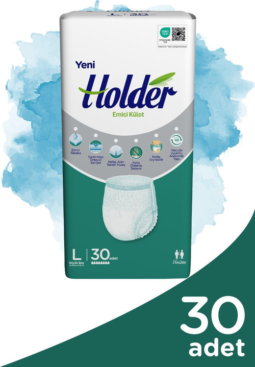 Hasta Bezi Emici Külot Large 30' Lu