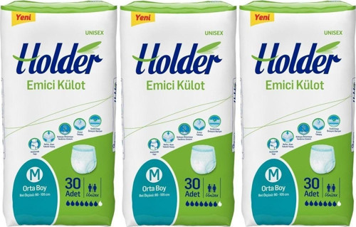 Emici Külot Hasta Bezi Medium Orta 90 Adet