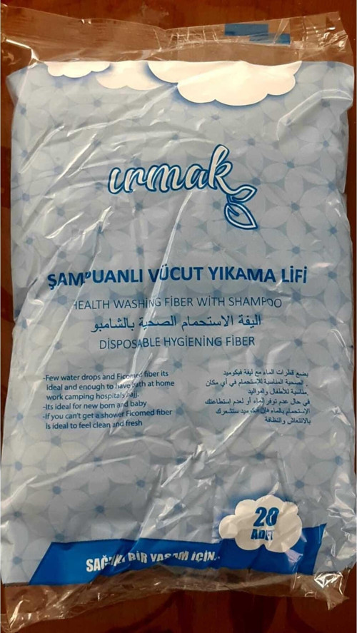 Şampuanlı Vucut Yıkama Lifi