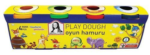 Mona Lisa Oyun Hamuru 4 lü - 3 paket