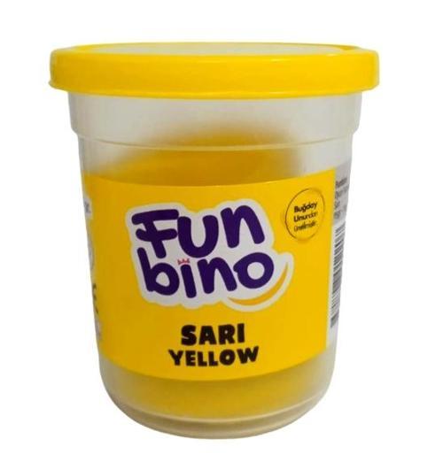 Funbino Oyun Hamuru 115Gr Sarı - 4 adet
