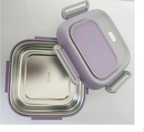 Vagon Life Çelik Beslenme Kabı Mor Bl-2107