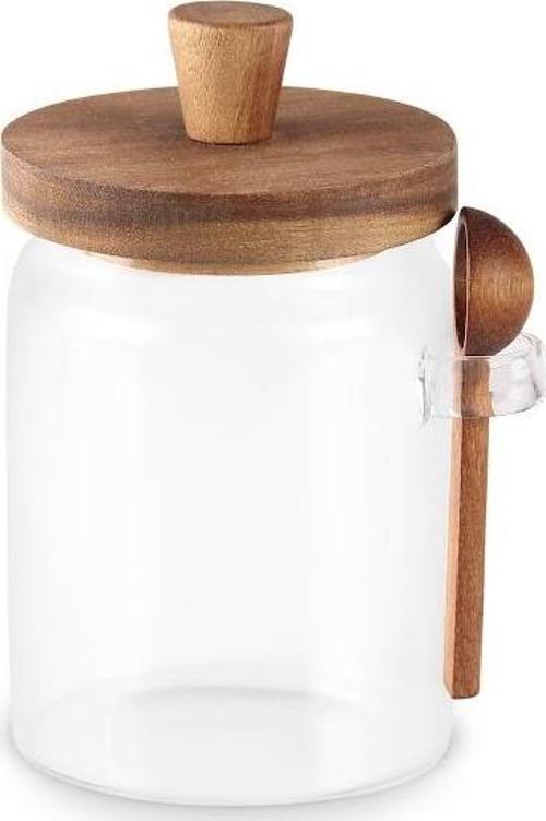 Mova Akasya Kaşıklı Saklama Kabı 570 ml