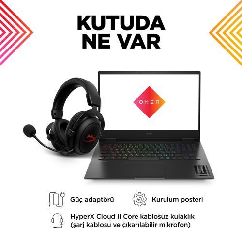 OMEN 16-WF0011NT Intel Core I7 13700HX 32 GB 1TB RTX4080-12GB 16.1 165Hz FHD DOS Taşınabilir Bilgisayar 81T48EA