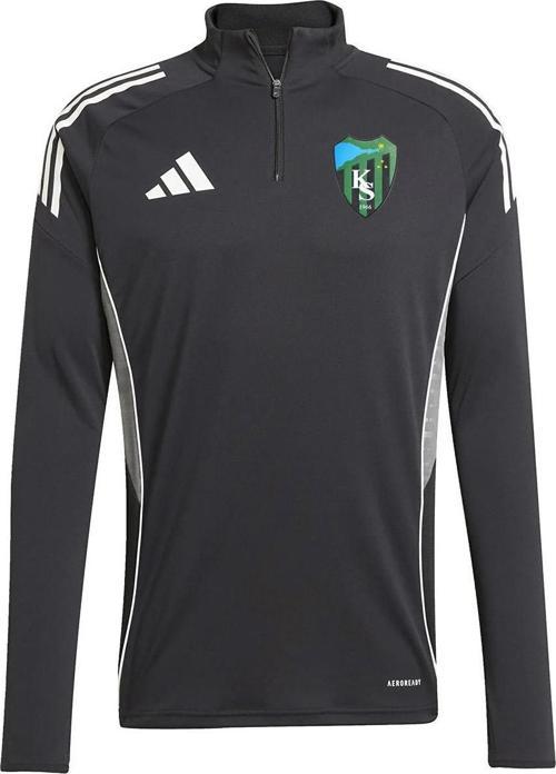 Kocaelispor Adidas JJ1515 Antrenman Eşofman Üstü Siyah-Beyaz
