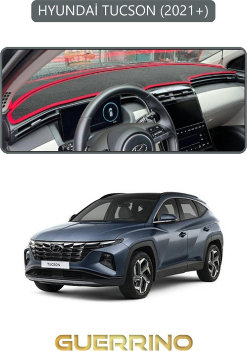 HYUNDAİ TUCSON 2021+TORPİDO KORUMA HALISI GRİ KENAR
