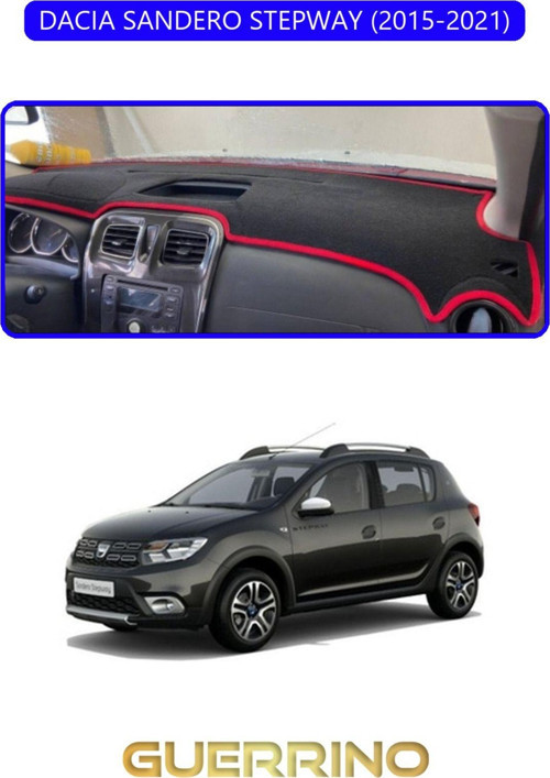 DACIA SANDERO STEPWAY 2015-2021TORPİDO KORUMA HALISI MAVİ KENAR