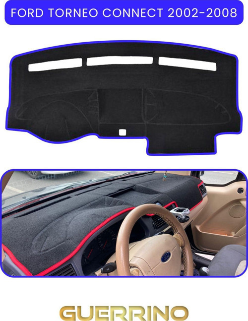 FORD Torneo Connect (2002-2008)TORPİDO KORUMA HALISI MAVİ KENAR