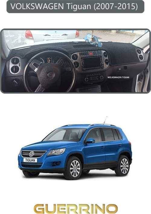 VOLKSWAGEN Tiguan (2007-2015) ;TORPİDO KORUMA HALISI GRİ KENAR