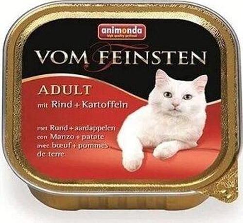 Vom Feinsten Sığır Etli Patatesli  Kedi Konservesi 100 gr
