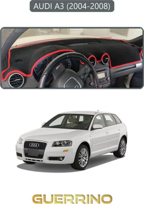 AUDI A3 (2004-2008)TORPİDO KORUMA HALISI GRİ KENAR