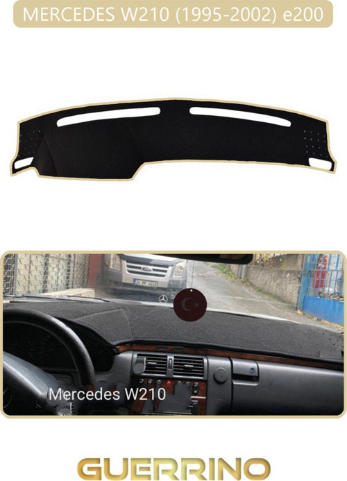 MERCEDES W210 1995-2002 e200TORPİDO KORUMA HALISI BEJ KENAR