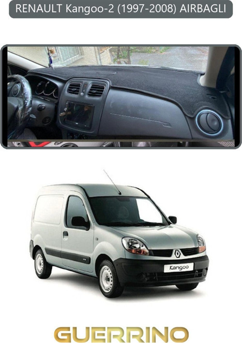 RENAULT Kangoo-2 (1997-2008) AIRBAGLITORPİDO KORUMA KILIFI GRİ KENAR