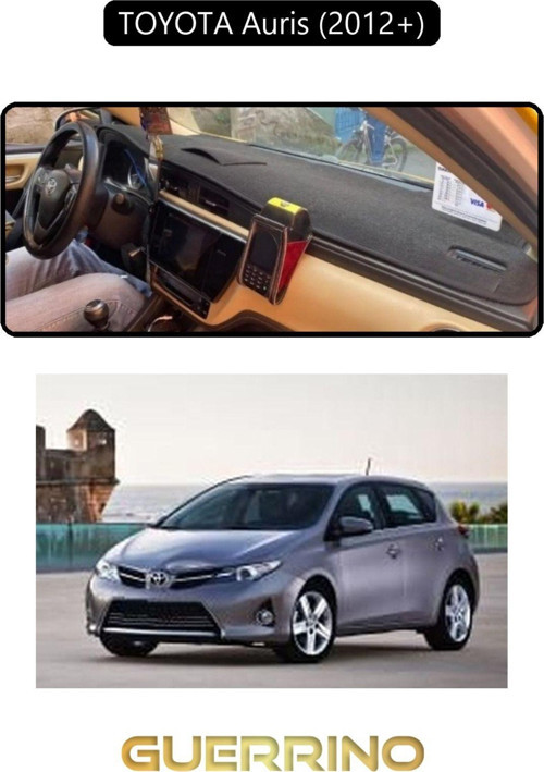 TOYOTA Auris (2012-2013)TORPİDO KORUMA HALISI SİYAH KENAR
