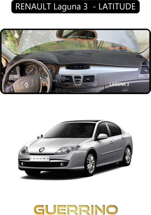 RENAULT Laguna 3 - LATITUDETORPİDO KORUMA HALISI SİYAH KENAR