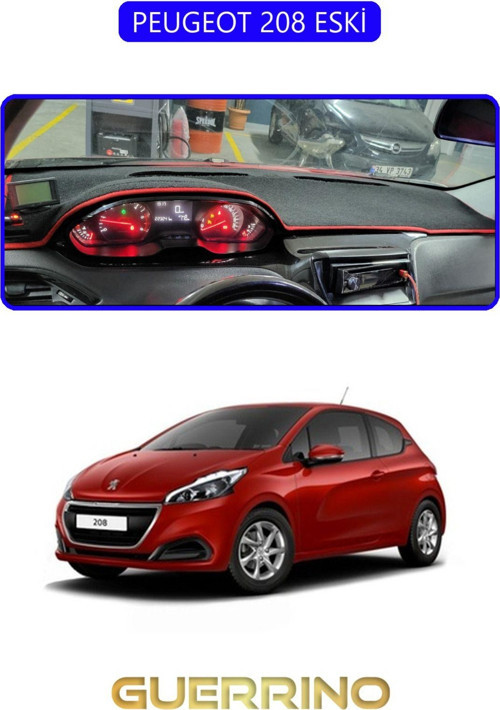 PEUGEOT 208 ESKİTORPİDO KORUMA HALISI MAVİ KENAR