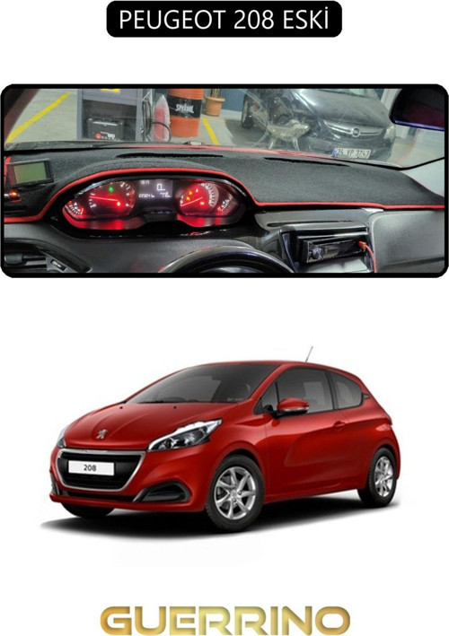 PEUGEOT 208 ESKİTORPİDO KORUMA HALISI SİYAH KENAR