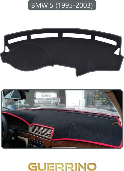 BMW 5 1995-2003TORPİDO KORUMA KILIFI GRİ KENAR