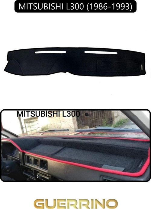 MITSUBISHI L300 1986-1993TORPİDO KORUMA HALISI SİYAH KENAR