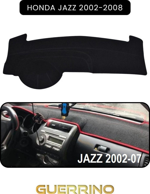 HONDA JAZZ 2002-2008TORPİDO KORUMA HALISI SİYAH KENAR