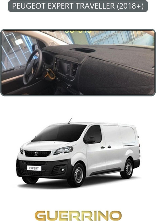 PEUGEOT EXPERT TRAVELLER 2018+TORPİDO KORUMA HALISI GRİ KENAR