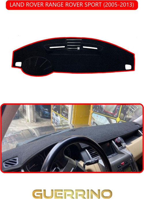 LAND ROVER RANGE ROVER SPORT 2005-2013TORPİDO KORUMA HALISI KIRMIZI KENAR