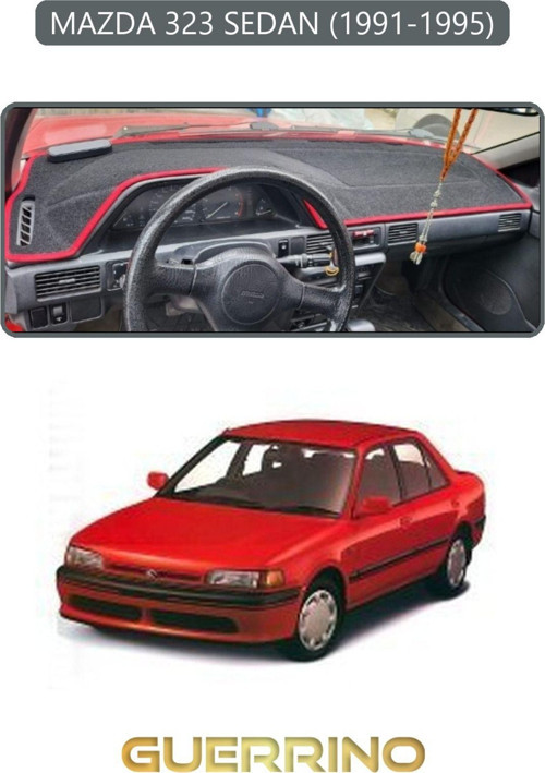 MAZDA 323 SEDAN 1991-1995TORPİDO KORUMA HALISI GRİ KENAR