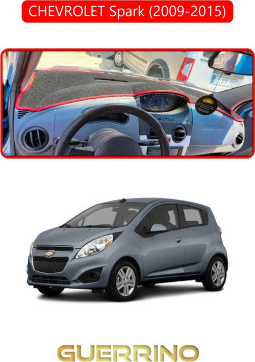 CHEVROLET Spark (2009-2015), Ravon R2,TORPİDO KORUMA HALISI KIRMIZI KENAR
