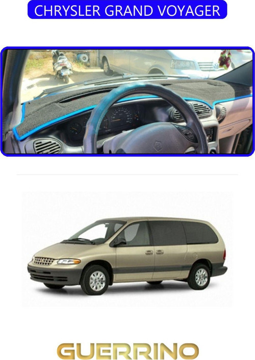 CHRYSLER GRAND VOYAGER 2002-2006TORPİDO KORUMA HALISI SİYAH KENAR