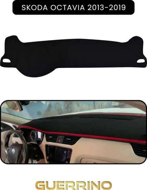 SKODA Octavia (2013-2019)TORPİDO KORUMA HALISI SİYAH KENAR