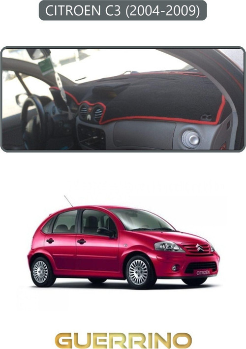 CITROEN C3 2004-2009TORPİDO KORUMA HALISI GRİ KENAR