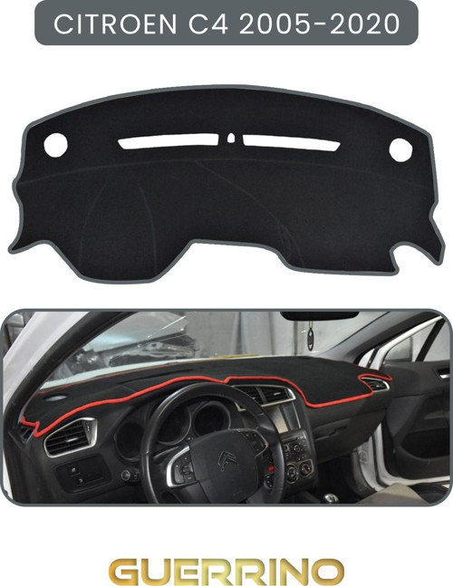 CITROEN C4 2005-2020TORPİDO KORUMA HALISI GRİ KENAR