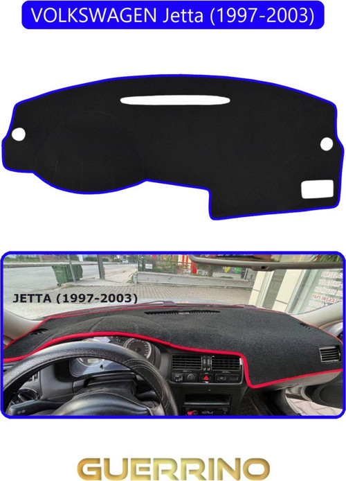VOLKSWAGEN Jetta (1997-2003) TORPİDO KORUMA HALISI MAVİ KENAR