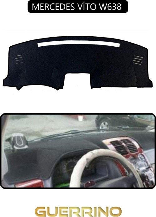 MERCEDES VİTO W638 TORPİDO KORUMA HALISI SİYAH KENAR