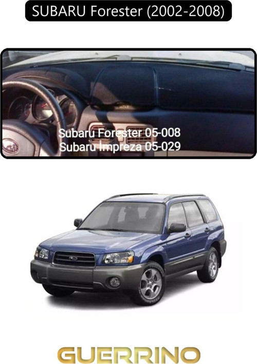 SUBARU Forester (2002-2008)TORPİDO KORUMA HALISI SİYAH KENAR