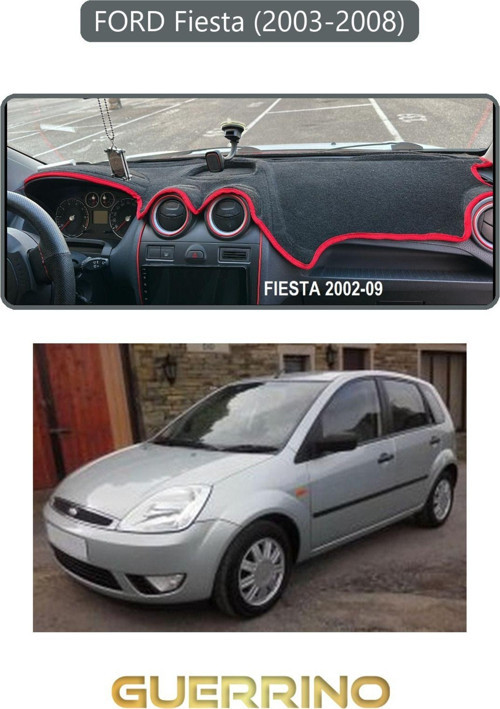 FORD Fiesta (2003-2008)TORPİDO KORUMA HALISI GRİ KENAR
