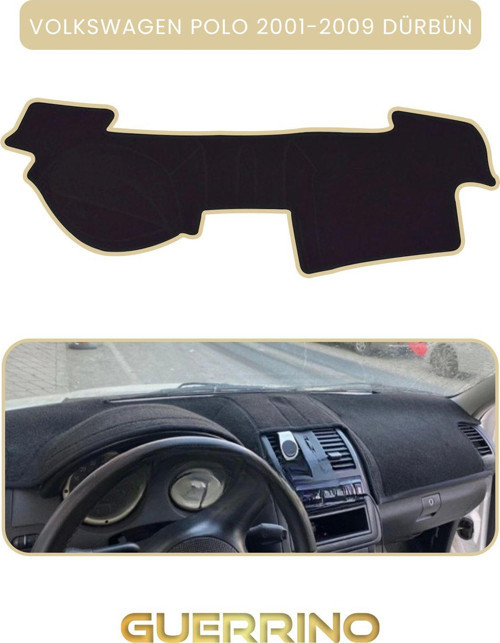VOLKSWAGEN Polo (2001-2009) DÜRBÜN TORPİDO KORUMA HALISI BEJ KENAR