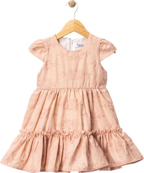 FIRFIRLI ELBİSE Pembe