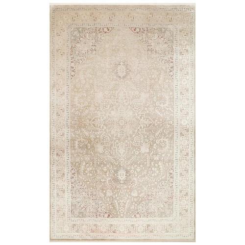Babylon BBL 02 Rayon Viskon Eskitme Desenli Vintage Salon Halısı