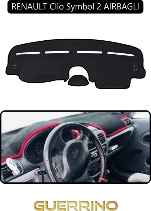 RENAULT Clio Symbol 2 AIRBAGLITORPİDO KORUMA HALISI SİYAH KENAR