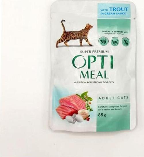 Alabalıklı Krema Soslu Kedi Konserversi 85 gr