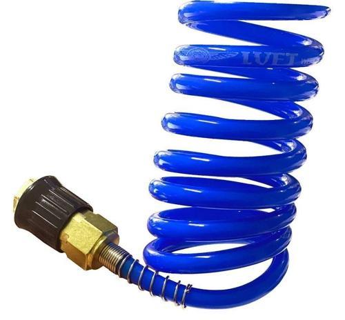 PU 8x12mm 15mt Spiral Hava Hortumu Jaklı