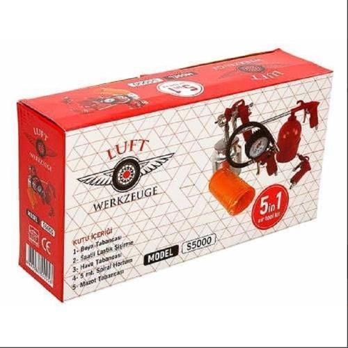 Werkzeuge Havalı Alet Seti 5'li S5000