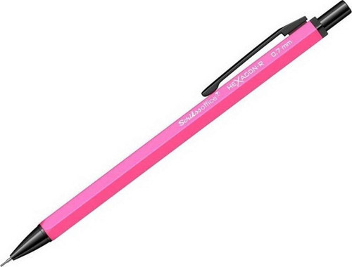 Office Hexagonr Mekanik Kurşun Kalem Pembe 0.7 Mm 1017157