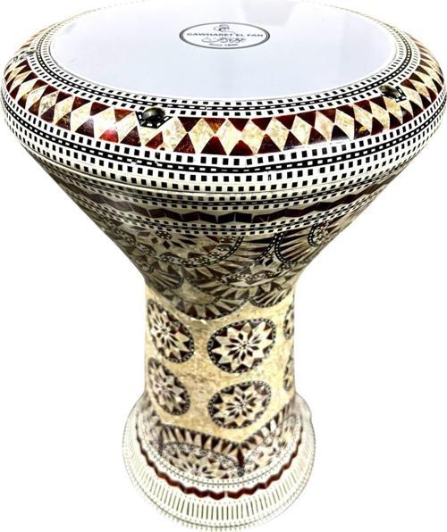GAWHARET EL-FAN SEDEF İŞLEMELİ DÖKÜM DARBUKA JZ16