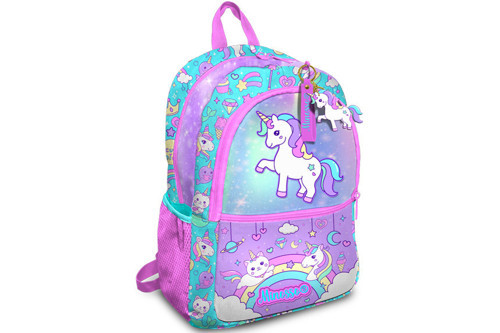 Unicorn Desenli Kız Çocuk İlkokul Sırt Çantası 1007