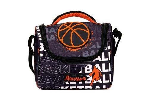 Basketbol Desenli Erkek Çocuk Thermo Beslenme Çantası 3010