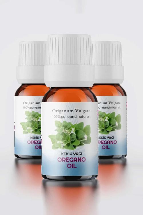 Kekik Yağı, %100 Doğal Sabit Yağ, Oregano Oil, 3'lü Set 3x10 ml