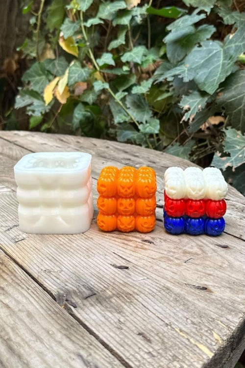 Concept Bubble Kabak Tekli Mum Kalıbı (Silikon) 1 Adet 1017157