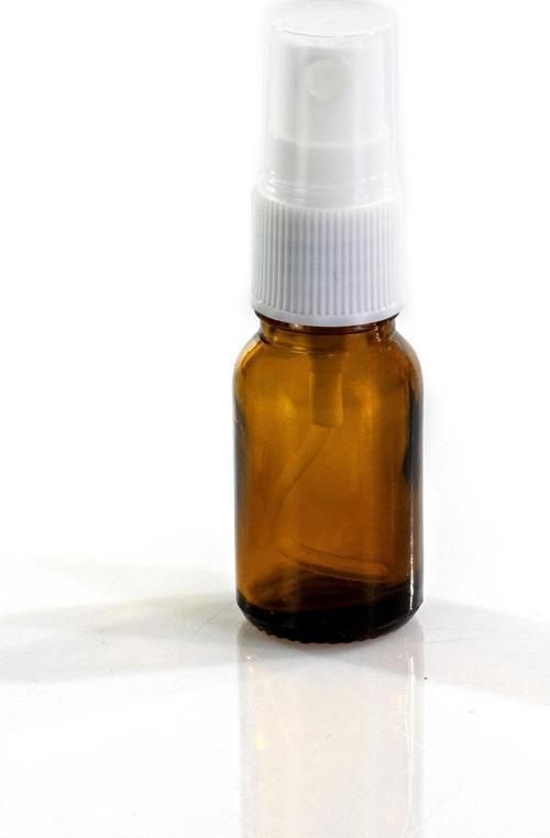 Sprey Başlıklı Amber Cam 10 ml Boş - Yedek Şişe